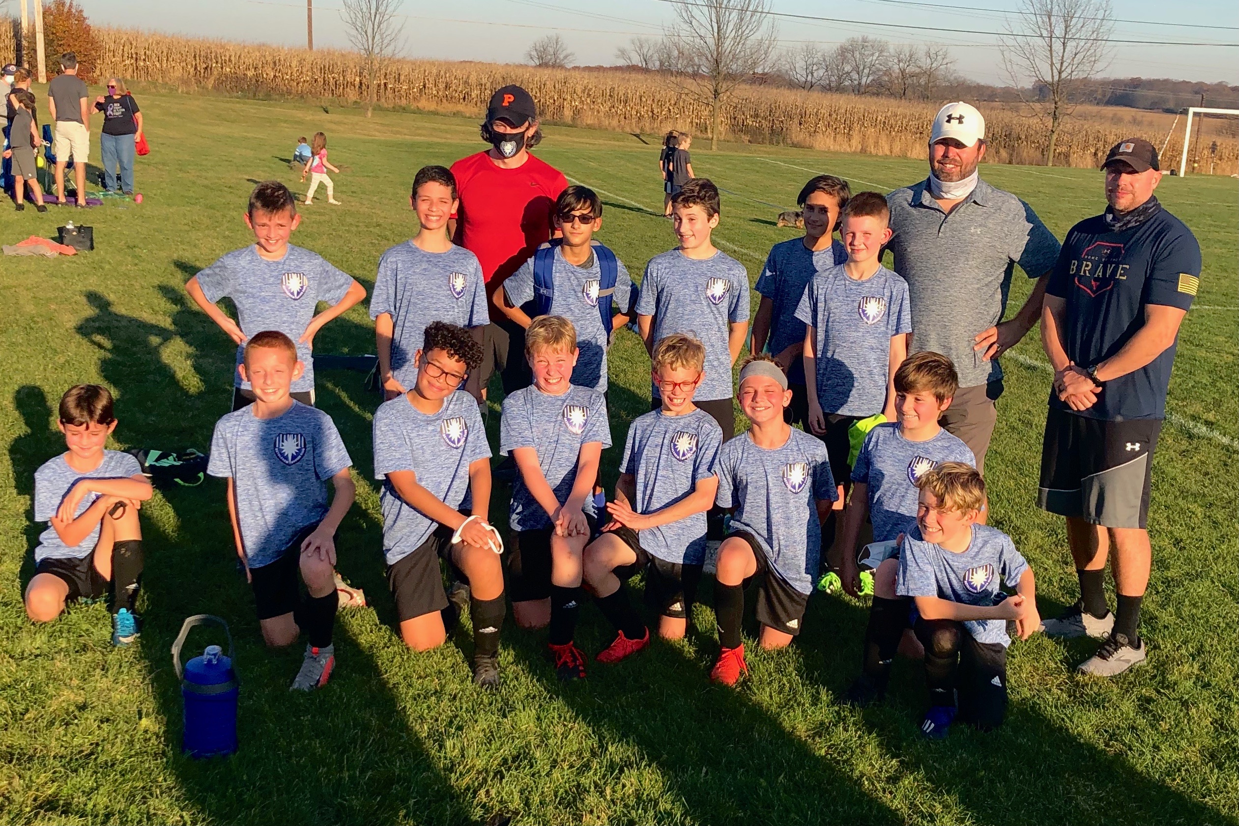 U12 team wins 2020 fall Silver Division